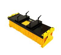 T-Mech Balai Pousseur & Support Pour Chariot Élévateur