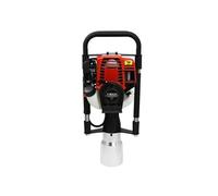 MonsterShop Moteur à essence Enfonce-pieux T-Mech 4 temps 1,0 kW 37,7 cm³ Embout 120 mm
