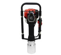 MonsterShop Moteur à essence Enfonce-pieux T-Mech 4 temps 1,0 kW 37,7 cm³ Embout 120 mm