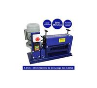 Machine à dénuder automatique | Machine à dénuder les câbles | Pince à couper les câbles | Machine à couper les fils | Dénudeur de câbles électrique | 380 W / 0,5 CV | 38 mm