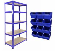 T-Rax 90 cm : étagères et bacs de rangement, caisses de rangement, rayonnage à emboîter, rangement, rayonnage pour charges lourdes, étagère de rangement, rayonnage en acier, rayonnage industriel, rayo