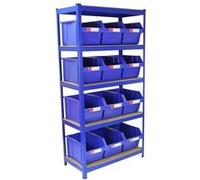T-Rax 90 cm : étagères et bacs de rangement, caisses de rangement, rayonnage à emboîter, rangement, rayonnage pour charges lourdes, étagère de rangement, rayonnage en acier, rayonnage industriel, rayo