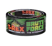 T-Rex Brute Force Ruban adhésif pour conduits - Le ruban adhésif Gaffa le plus résistant et haute performance | Gaffer | Dos imperméable 48 mm x 9,1 m Noir