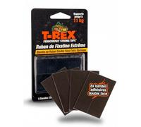 T-REX Extreme Mounting Strips Double Face Extra Fort Mur 8 Pads 11kg