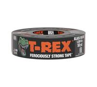 T-Rex Ruban adhésif robuste avec dos résistant aux UV et imperméable pour des réparations extrêmement fortes, 4,8 cm x 45,7 m, noir, 1 rouleau