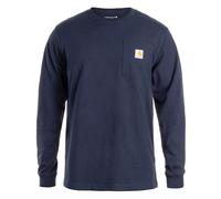 T-shirt à manches longues Heavyweight Longsleeve Pocket Carhartt - Navy M