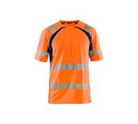T-shirt anti-UV anti-odeur haute visibilitÃ© Blaklader Orange XS