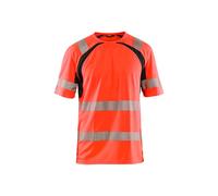 T-shirt anti-UV anti-odeur haute visibilitÃ© Blaklader Rouge S