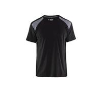 T-shirt bicolore Blaklader Noir 3XL