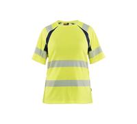 T-shirt bicolore femme Blaklader Jaune XS