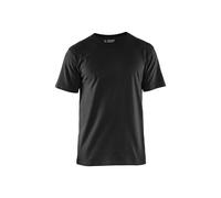 Blakläder T-shirt de travail 35251042 respirant 100% coton uni Noir XL
