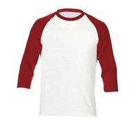 T-Shirt col Rond à Manches 3/4 Longues pour Homme, T-Shirt Anti UV Coupe Ajustée pour Sport Running Travail Respirant, Chemise léger Casual, Top Sport Sweat Homme, Vetement Anti Transpirant