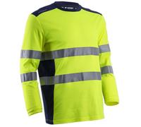 T-shirt de travail haute visibilité HV anti-UV Coverguard RIKKA - Jaune Fluo XXL