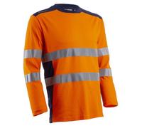 T-shirt de travail haute visibilité HV anti-UV Coverguard RIKKA - Orange Fluo XXL