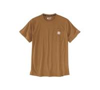 T-shirt décontracté Force avec poche - Taille S - Marron - - S1106652BRNS
