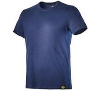 T Shirt En Coton Jersey Bleu Diadora - 16030660062M