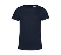 T-shirt femme B&C Organic E150 Bleu 2XL