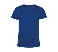 T-shirt femme B&C Organic E150 Bleu 2XL