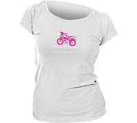 T-shirt femme nanosilver® MOTOLADY blanc L