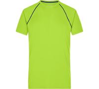 T-shirt fonctionnel pour le fitness et le sport bright-yellow/bright-blue, taille XL
