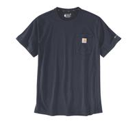 T-shirt Force Pocket Manches Courtes Bleu I26 - CARHARTT - 106652 XXL