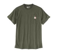 T-shirt Force Pocket Manches Courtes Vert G73 - CARHARTT - 106652 L