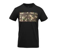 T-Shirt Grease Gun Helikon-Tex - Black/Duck Hunter L