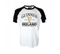 T-Shirt - Guinness - Blanc - 100% Coton - Manches Courtes - Col Arrondi S