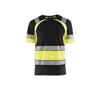 T-shirt haute visibilitÃ© Blaklader Noir M