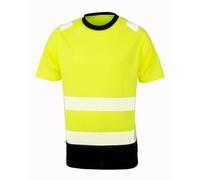 T-Shirt Haute Visibilité Ecoresponsable - R502x - Jaune Fluo