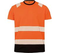 T-Shirt Haute Visibilité Ecoresponsable - R502x - Orange Fluo