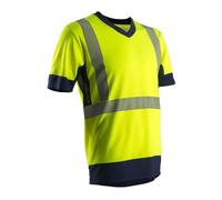T-shirt haute visibilité manches courtes mixte COVERGUARD KOMO II - Jaune XL