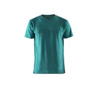 T-shirt imprimÃ© 3D Blaklader Bleu 3XL