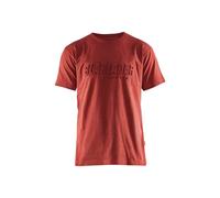 T-shirt imprimÃ© 3D Blaklader Rouge XL