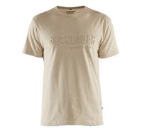 Blakläder T-shirt 35311042 imprimé 3D à manches courtes beige 3XL