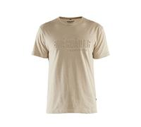 T-shirt imprimé 3D à manches courtes beige T3XL BLÅKLÄDER 353110422509XXXL