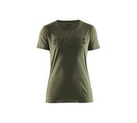 T-shirt imprimé 3D femme Blaklader Vert 3XL