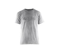 T-shirt imprimé 3D Gris-Chiné 35311043 - Taille au choix