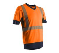 T-shirt KOMO orange haute visibilité col V manches courtes taille XL COVERGUARD 7KOMOXL