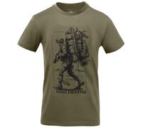 T-Shirt Light Infantry Helikon-Tex - Olive Green L