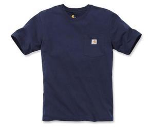 T-shirt manches courtes WORKWEAR POCKET TM navy - CARHARTT - S1103296412M