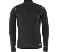 T-shirt manches longues à fermeture à glissière courte Fristads 789 OF Noir XS
