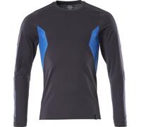 T-shirt, manches longues bleu noir/bleu azur, taille S ONE MASCOT 18381-959-01091