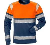 T-shirt manches longues Fristads Classe 1 7517 MW Orange M