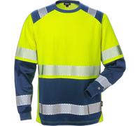 T-shirt manches longues Fristads Classe2 7457 THV Jaune XL