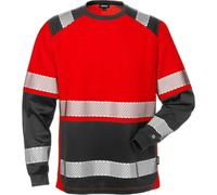 T-shirt manches longues Fristads Classe2 7457 THV Rouge L