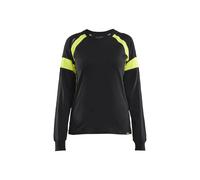 T-shirt manches longues haute visibilitÃ© femme Blaklader Noir S