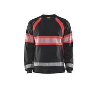 T-shirt manches longues haute visibilité Blaklader Noir L