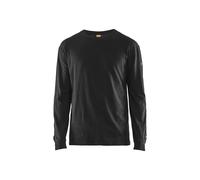T-shirt manches longues retardant flamme Blaklader Noir 5XL