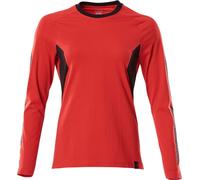 T-shirt, manches longues rouge trafic/noir, taille XL ONE MASCOT 18391-959-20209